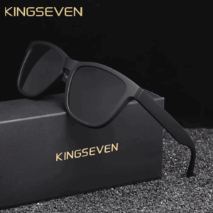Lentes KINGSEVEN UV400 Ultraligeras Polarizadas Black