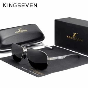 Lentes KINGSEVEN Original N7188 De Sol Polarizadas Silver Gray