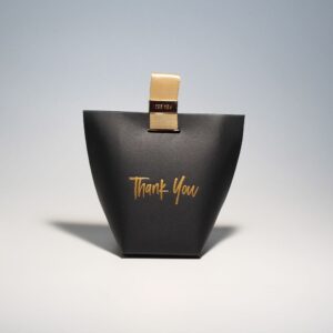 Caja de Regalo con Mensaje – Negro