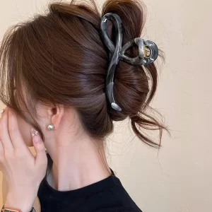 Pinza Ribbon Wave De Color Gris
