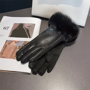 Guantes Termico Afelpado Negro