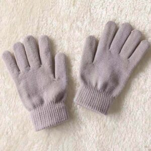 Guantes Tejidos Gris