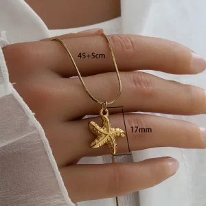 Collar Mini Starfish Acero Inoxidable