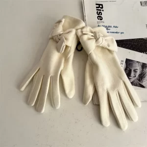 Guantes Termico Con Lazo Blanco