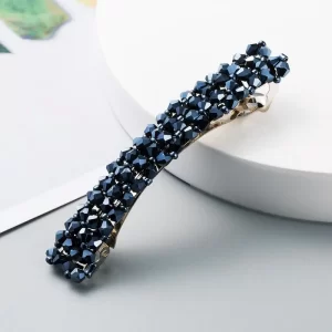 Pinza Crystal Shine Elegante Azul