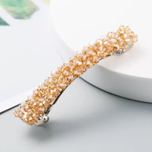 Pinza Crystal Shine Elegante Cáfe