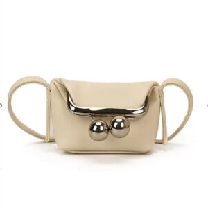 Mini Bolso Cherry Luxe Beige