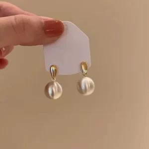 Aretes Perla Clásica