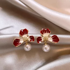 Aretes Pearl Blossom Luxe