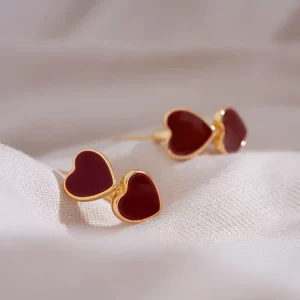 Aretes Cherry Love Red