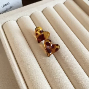 Aretes Honey Heart Retro