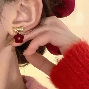 Aretes Sweet Blossom Bow