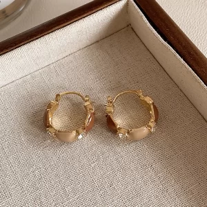 Aretes Toffee Luxe