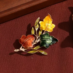 Broche Hojas de Otoño