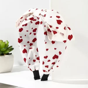 Diadema Sweet Love Crazones Rojos