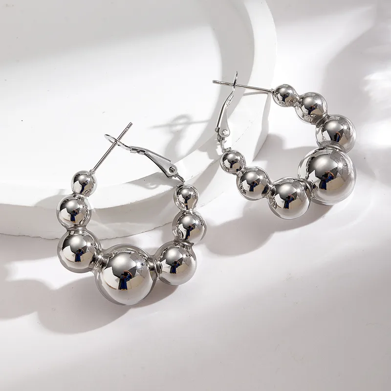 Aretes Urban Sphere Plateado