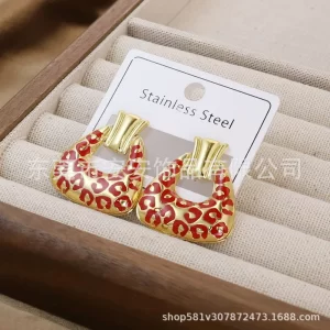 Aretes Leopard Luxe