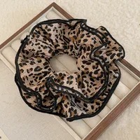 Scrunchie Leopardo Nude