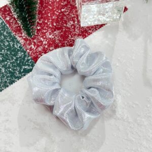 Scrunchie Shine - Plateado