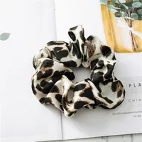 Scrunchie Leopardo B&W