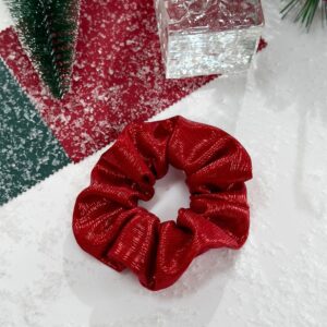 Scrunchie Shine - Rojo