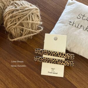 Pasador Leopard Charm