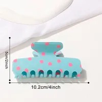 Pinza Polka Dot - Celeste / Rosa