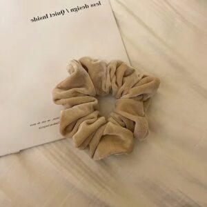 Scrunchie Velvet Cozy - Albaricoque