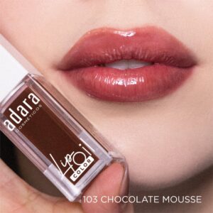 Lip Oil Color Adara #103 Chocolate Mousse