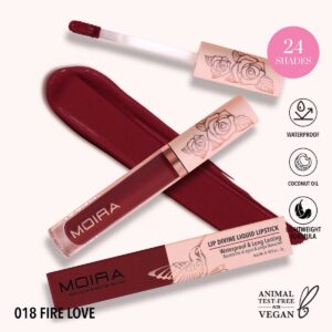 Labial Liquido Divine Moira - 018 Fire Love