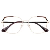 Lentes Armazón Geo Chic - Ámbar
