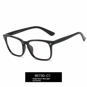 Lentes Minimal Anti-Luz Azul - Armazón Negro