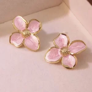 Aretes Bloom Love Durazno